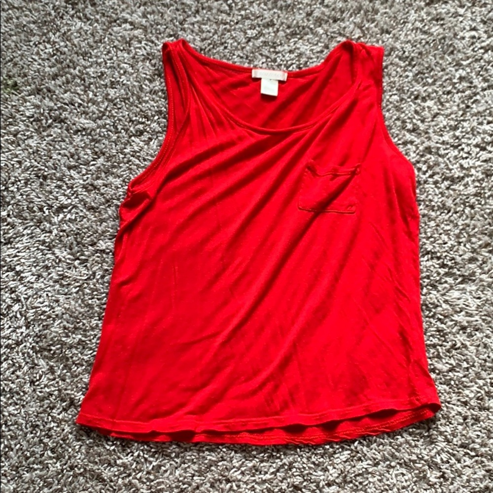 ⚡️Medium red crop top